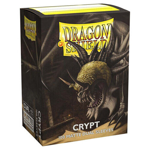 Dragon Shield - Matte Dual Standard sleeves - Crypt 100 Count