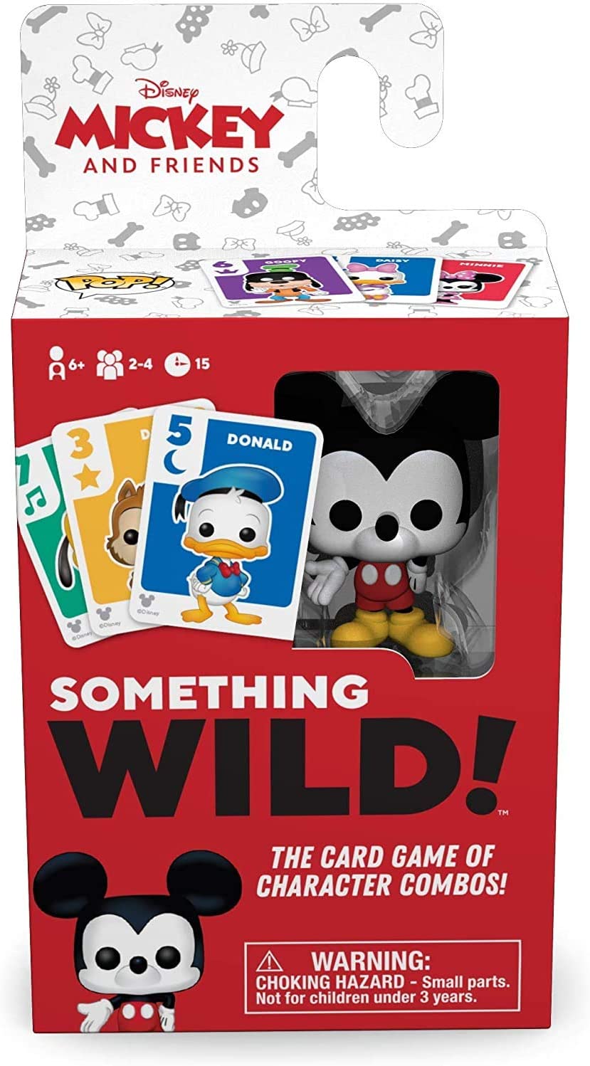 Funko Games Something Wild!: Disney Mickey and Friends Card Game