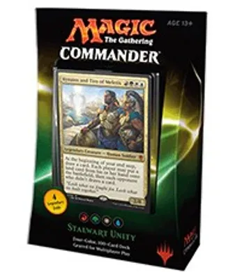 Magic: the Gathering - Commander 2016 Deck - Stalwart Unity (RGWU) (Japanese)