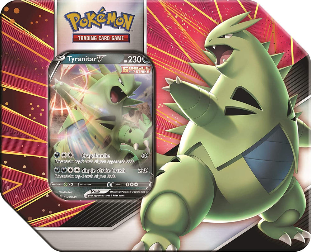 Pokemon TCG - Tyranitar V Strikers Tin
