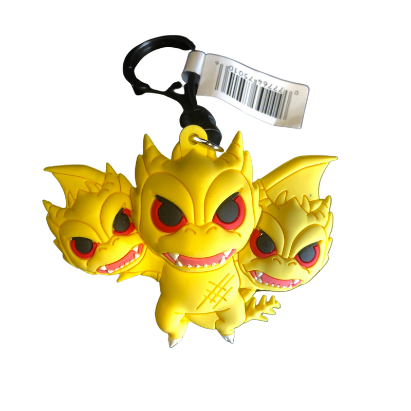 Godzilla Figural Bag Clip King Ghidorah Key Chain