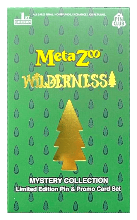 Metazoo - Wilderness Mystery Collection Limited Edition Pin & Promo Card Set