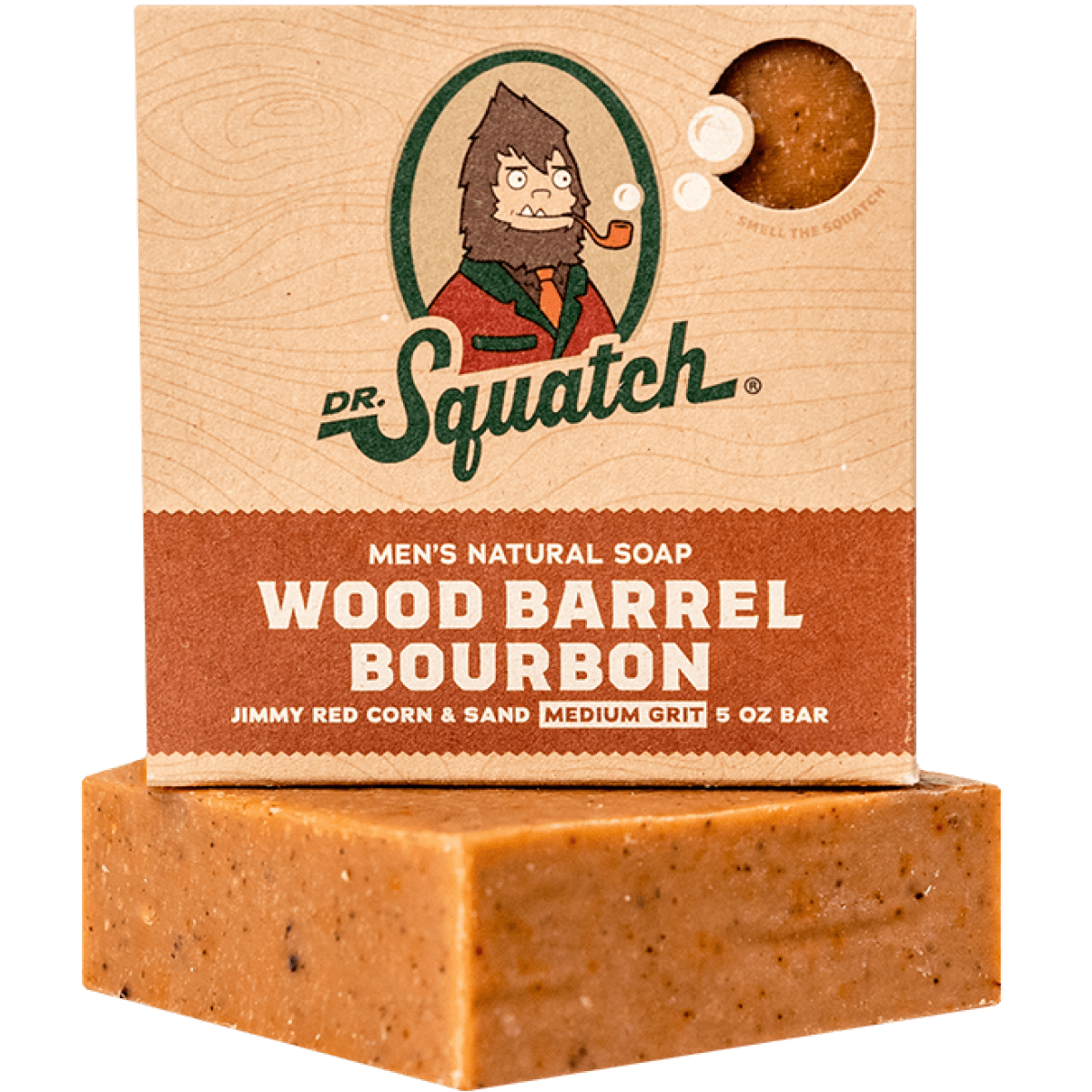 Dr. Squatch - Bar Soap: Wood Barrel Bourbon