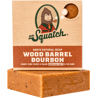 Dr. Squatch - Bar Soap: Wood Barrel Bourbon