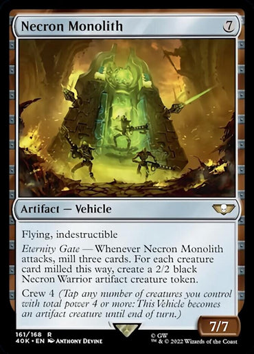 Necron Monolith (Surge Foil) [Universes Beyond: Warhammer 40,000]