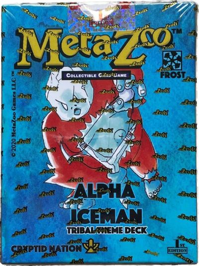 MetaZoo - Alpha Iceman Tribal Theme Deck
