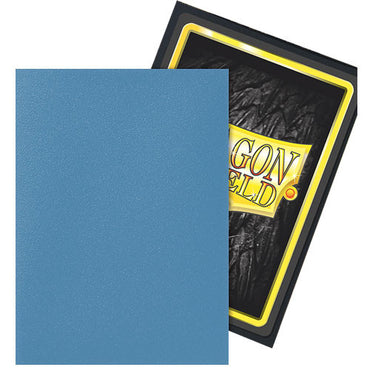 Dragon Shield Sleeves: Matte Dual - Japanese Size - Lagoon (60)