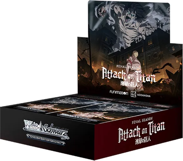 Weiss Schwarz - Attack On Titan: Final Season Booster Box