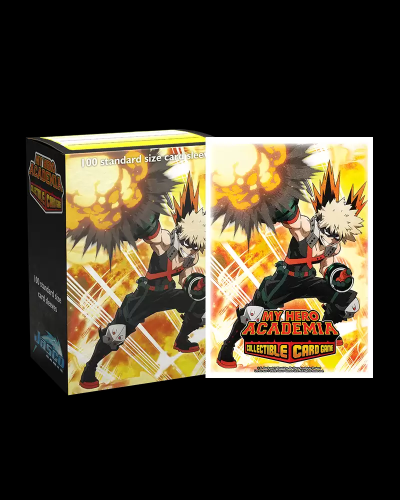 Bakugo Explode - Matte Art Sleeves - Standard Size