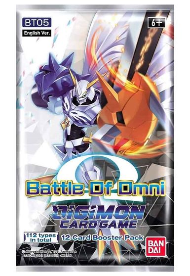 Digimon Card Game - BT05 Battle of Omni Booster Pack