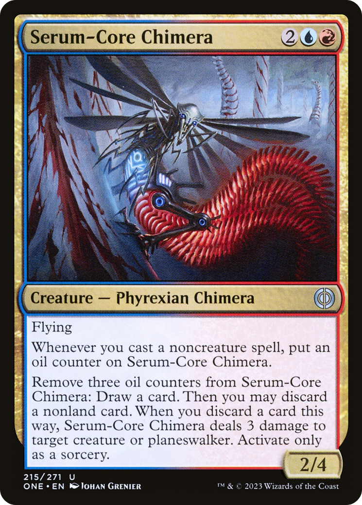 Serum-Core Chimera [Phyrexia: All Will Be One]