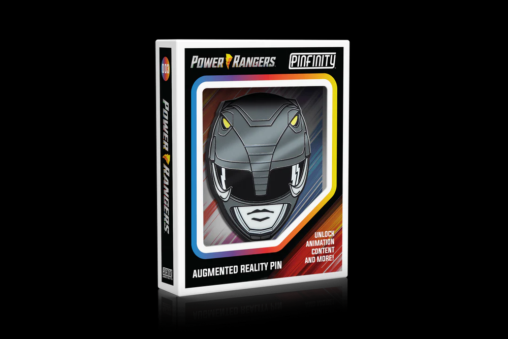 Pinfinity AR Pins: Power Rangers - Black Ranger