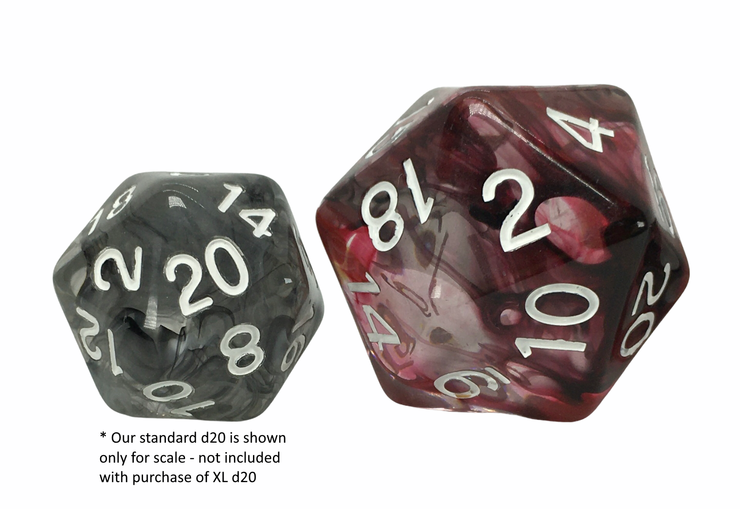 Diffusion Dice XLd20- Bloodstone