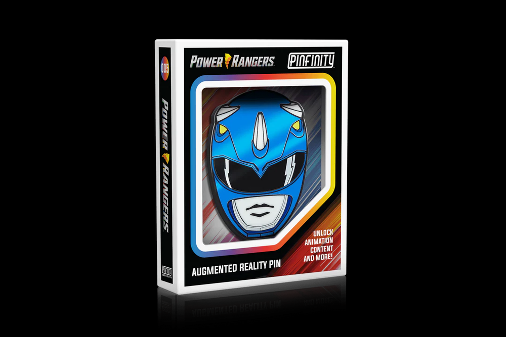 Pinfinity AR Pins: Power Rangers - Blue Ranger