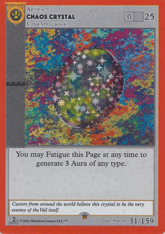Chaos Crystal [Cryptid Nation: Second Edition]
