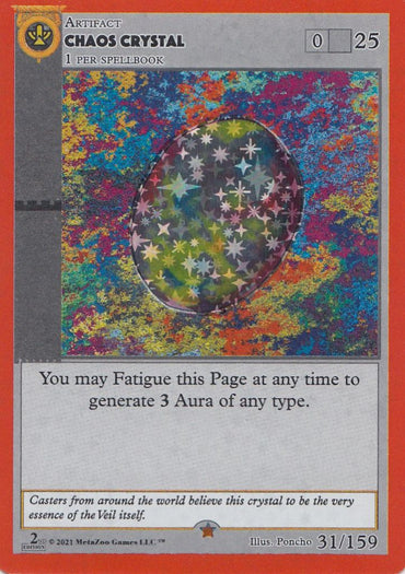 Chaos Crystal [Cryptid Nation: Second Edition]