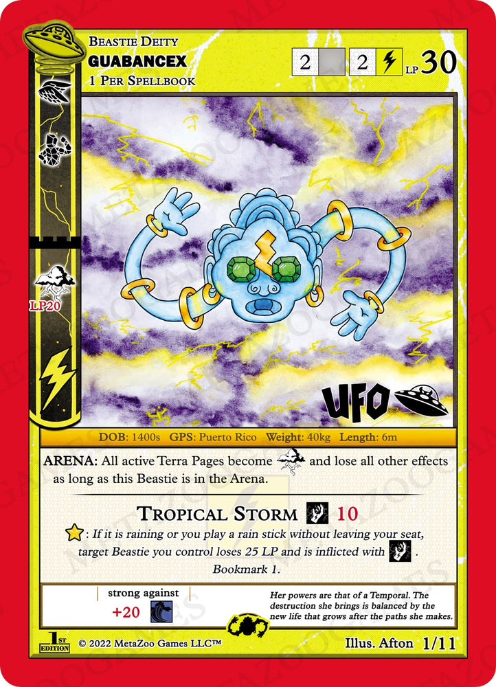 Guabancex [Cryptid Nation: UFO First Edition Tribal Theme Decks]