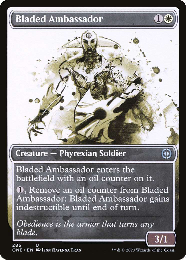 Bladed Ambassador (Showcase Ichor) [Phyrexia: All Will Be One]