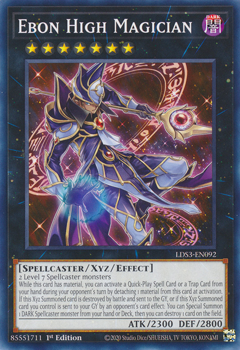 Ebon High Magician [LDS3-EN092] Common