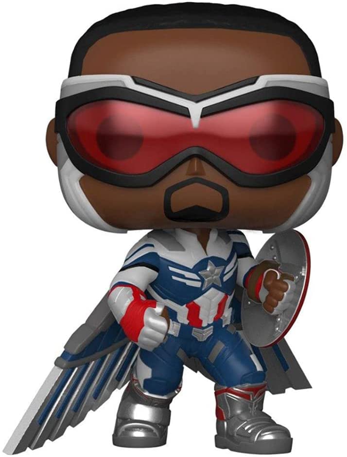 Funko POP! The Falcon and The Winter Soldier: - Captain America (Game Stop Exclusive)