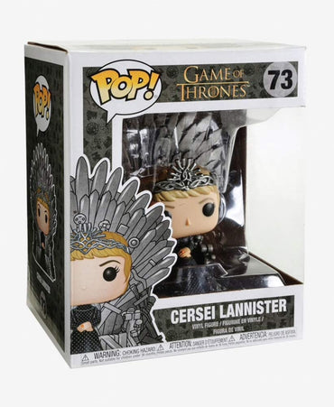 Funko POP! Deluxe: Game of Thrones - Cersei Lannister Sitting on Iron Throne