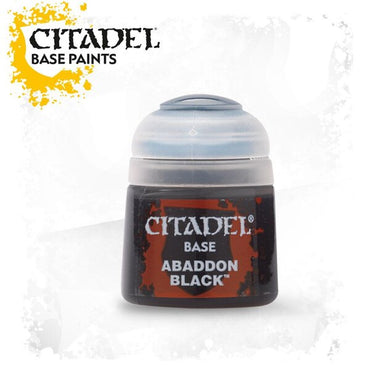 warhammer abaddon black 12ml paint