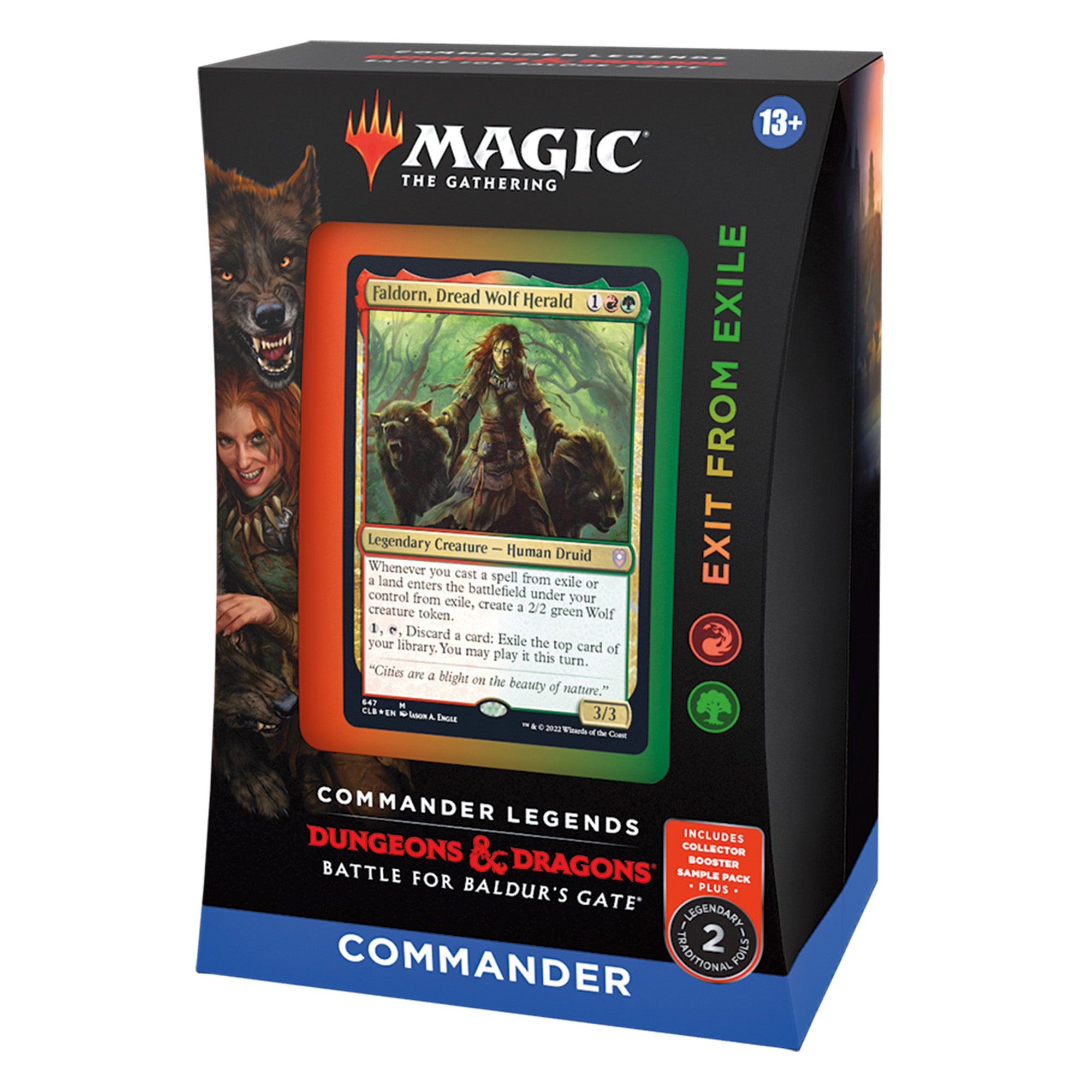 Magic: the Gathering - Commander Legends: Battle for Baldur's Gate Commander Decks - Exit From Exile