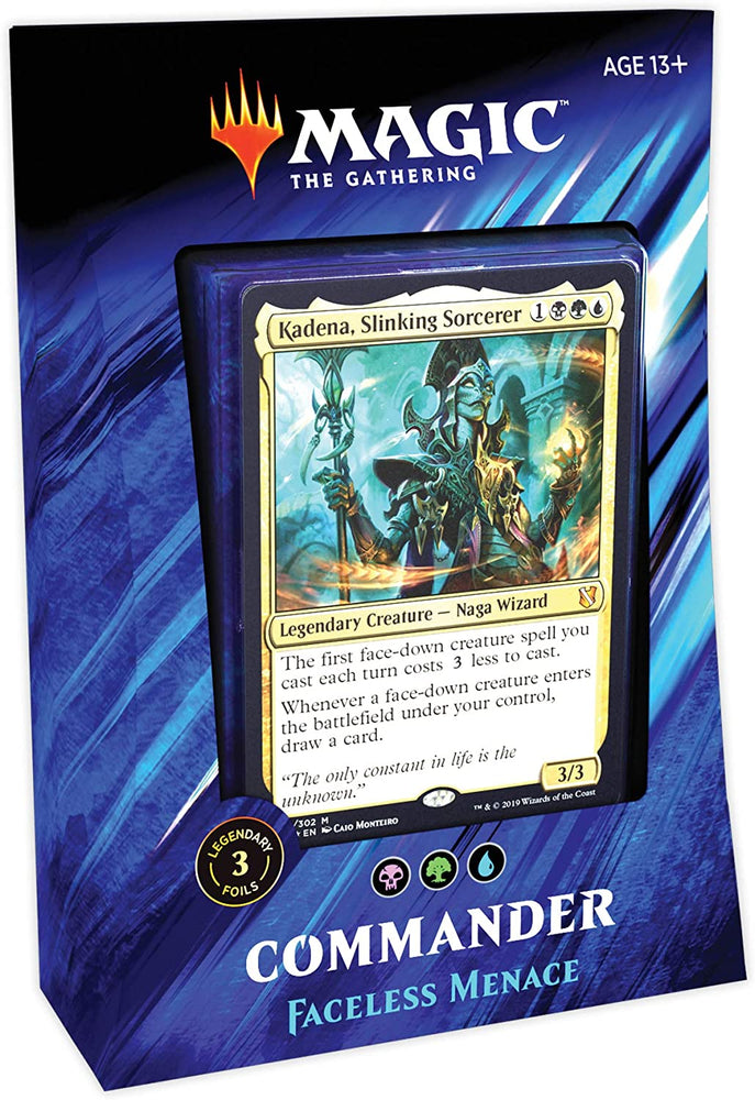 Magic The Gathering Commander Deck - Faceless Menace