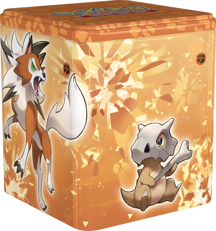 Pokemon TCG - Stacking Tins (Fighting, Dark, and Fire)