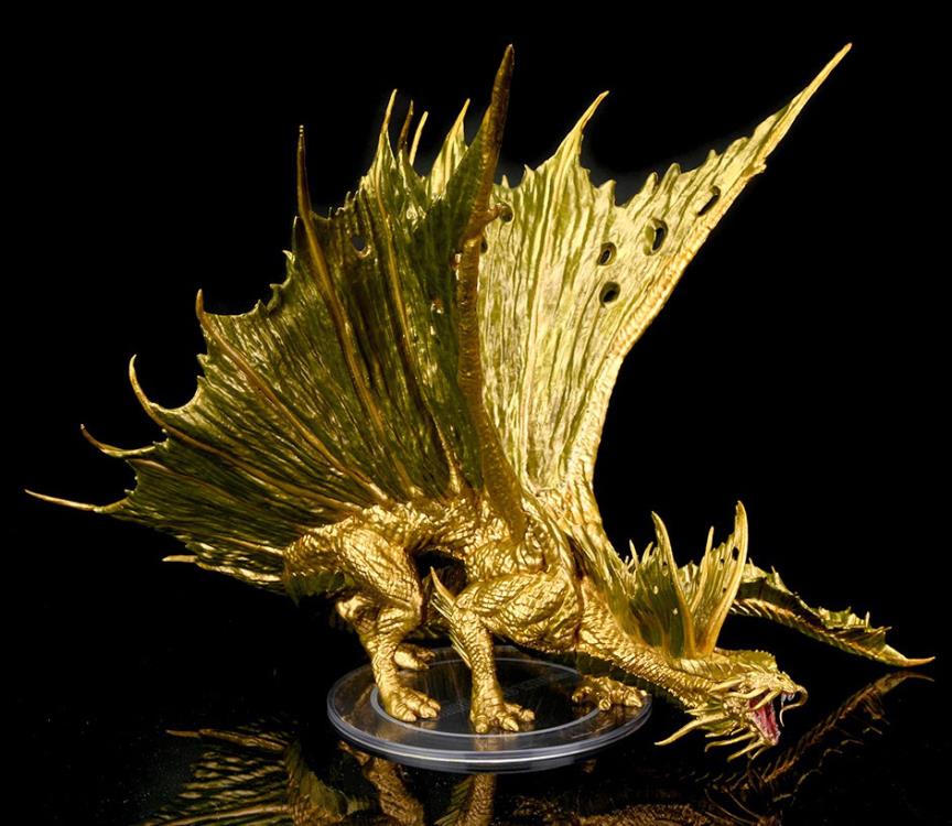 Dungeons & Dragons Icons of the Realms Adult Gold Dragon Premium Painted Figure