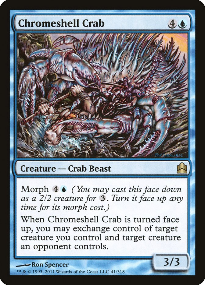 Chromeshell Crab [Commander 2011]