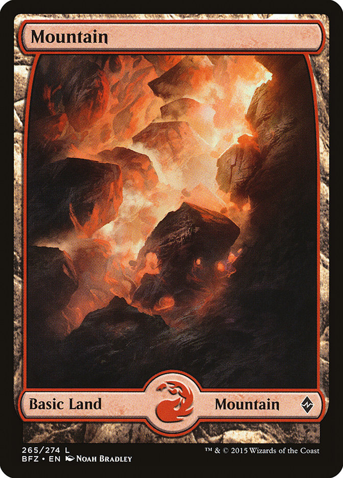 Mountain (265) [Battle for Zendikar]