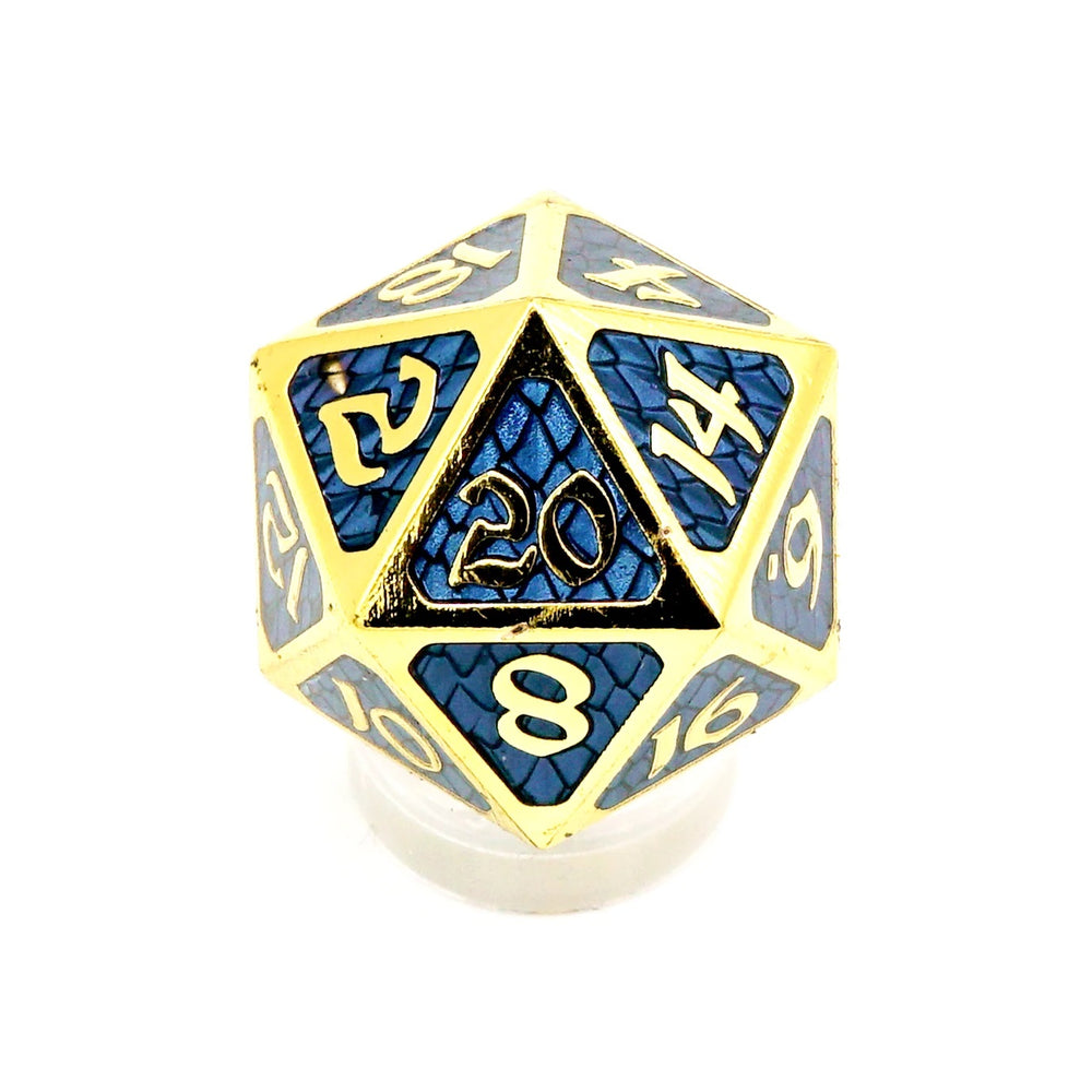 Die Hard Dice - Drakona Khaos Erebus Metallic d20