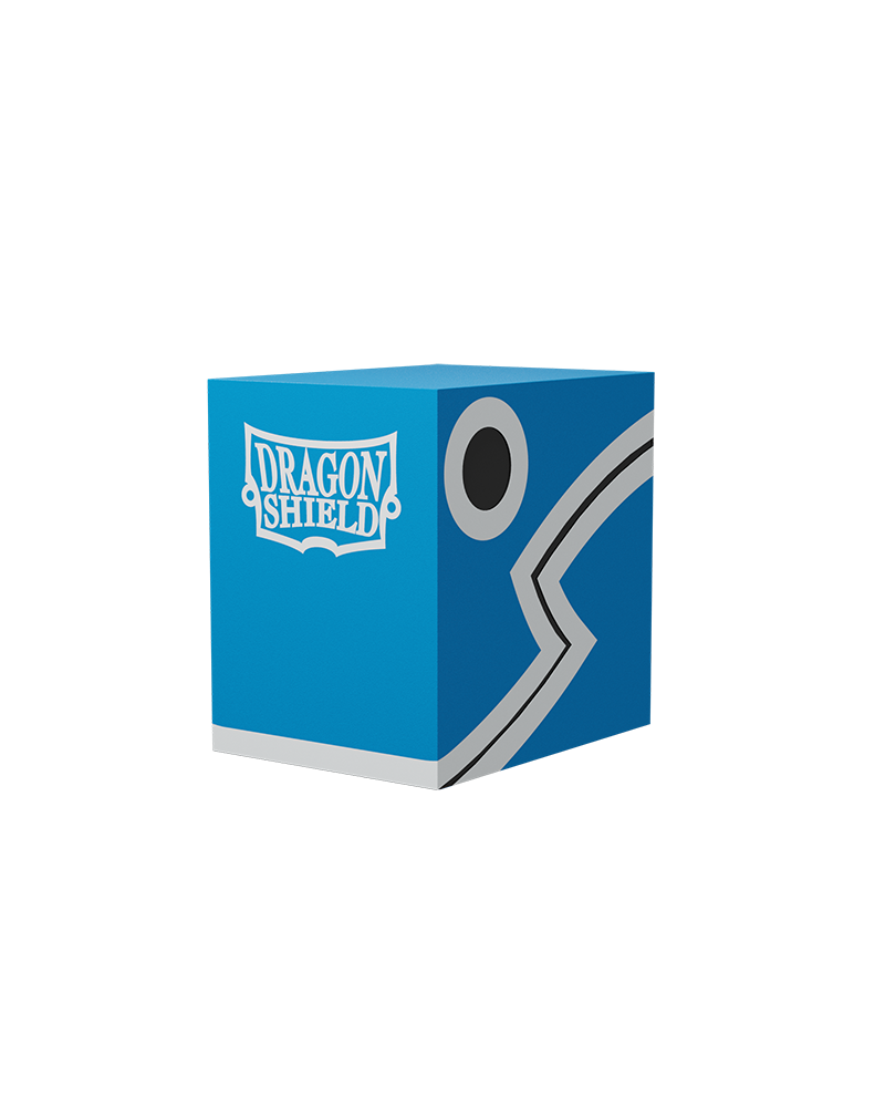 Dragon Shield Double Shell Deck Box - Blue/Black