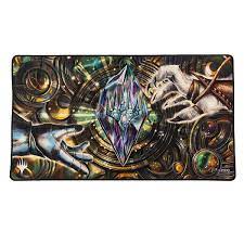 Dominaria United - Stylized Planeswalker Symbol Stitched Standard Gaming Playmat for Magic: The Gathering