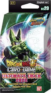DRAGON BALL SUPER CARD GAME Ultimate Deck 2022
