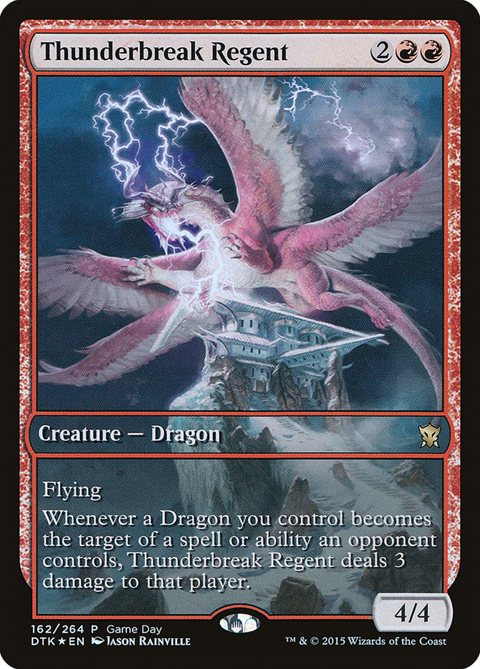 Thunderbreak Regent (Game Day) [Dragons of Tarkir Promos]