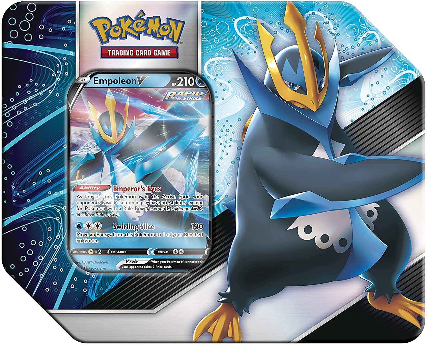 Pokemon TCG - Empoleon V Strikers Tin