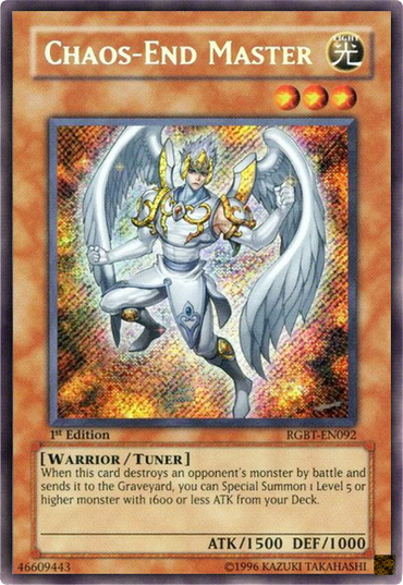 Chaos-End Master [RGBT-EN092] Secret Rare