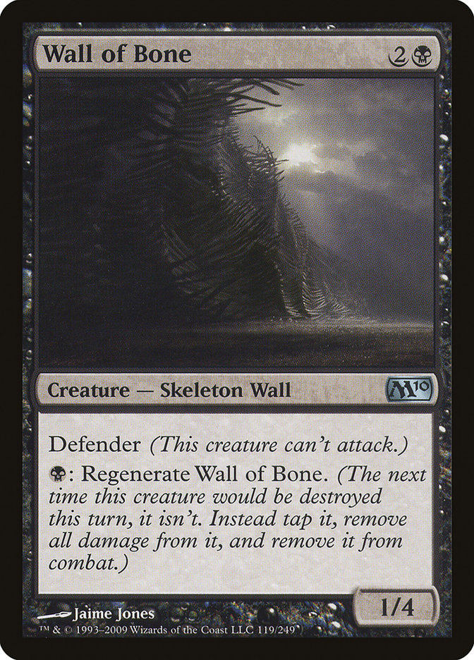 Wall of Bone [Magic 2010]