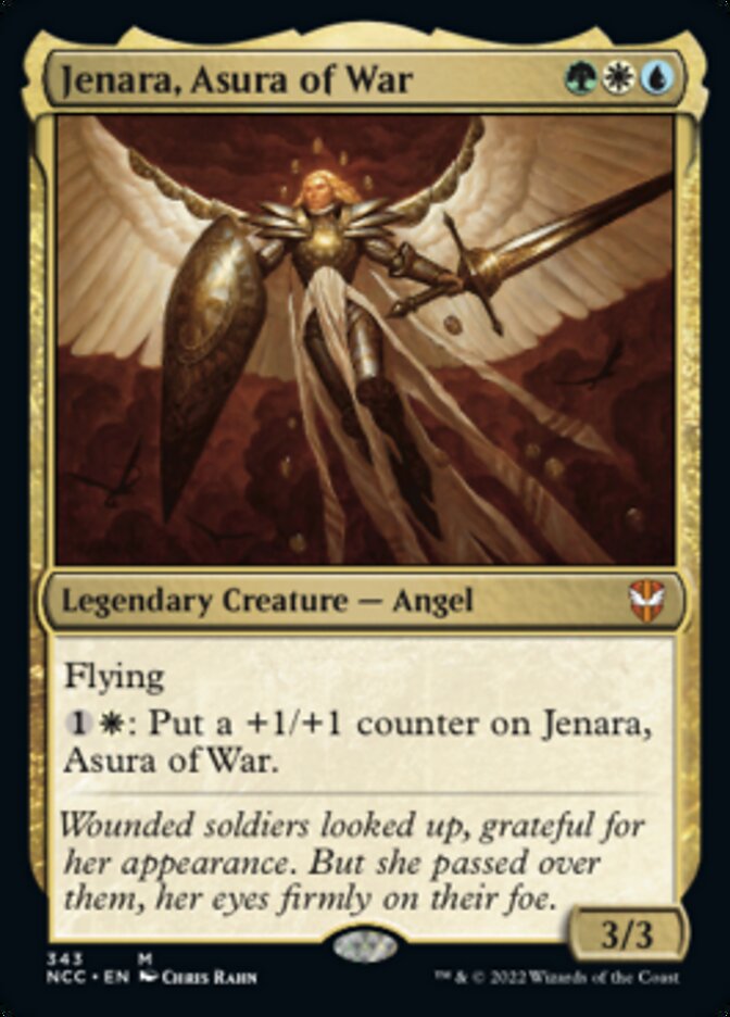 Jenara, Asura of War [Streets of New Capenna Commander]