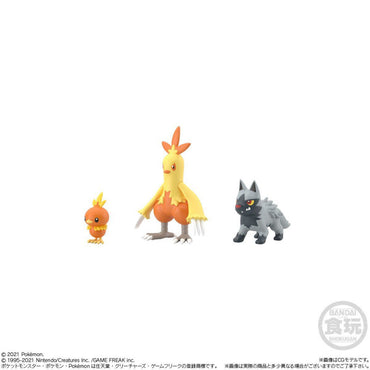 Pokemon Scale World Figurines: Hoenn Region - Achama & Wakasyamo & Pochiena