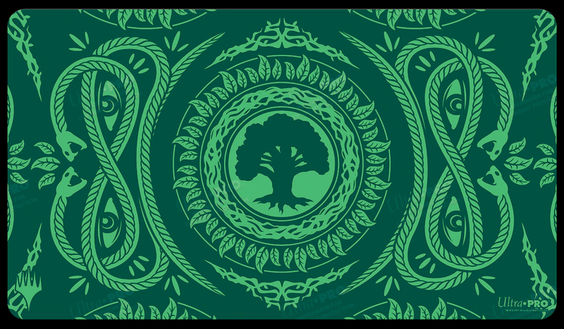 Ultra Pro - Mana 7 Forest Standard Gaming Playmat for Magic: The Gathering