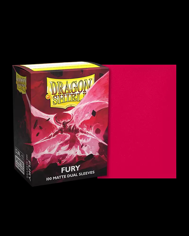 Dragon Shield: Fury - 100ct Dual Matte Sleeves - Standard Size