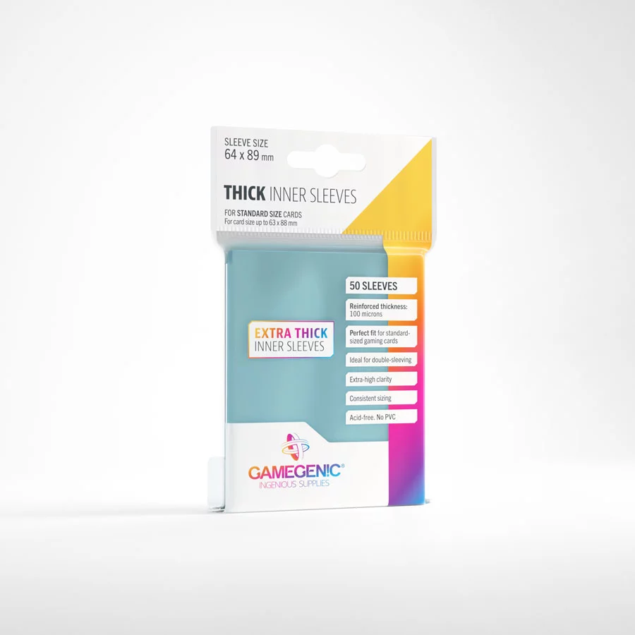 Gamegenic - Thick Inner Sleeves - 50ct