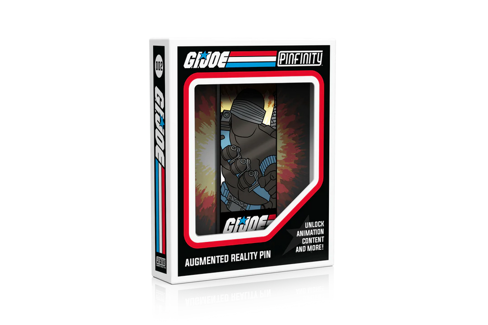 Pinfinity AR Pins: G.I. Joe - Snake Eyes File Card AR Pin