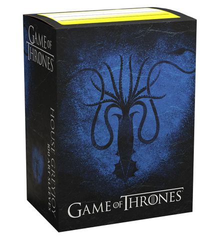 Dragon Shield Game of Thrones Brushed Art Sleeves: House Greyjoy