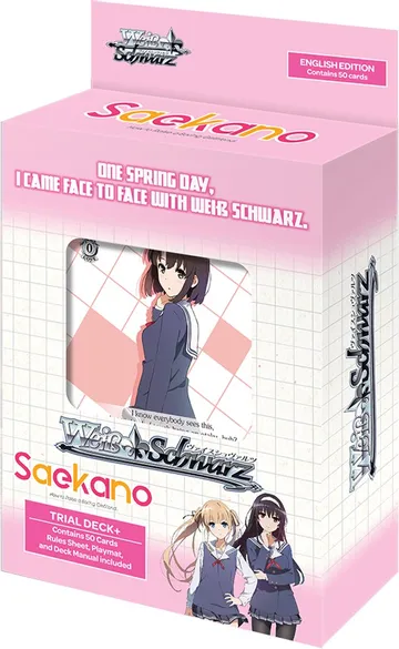 Weiss Schwarz - Saekano: How to Raise a Boring Girlfriend Trial Deck+