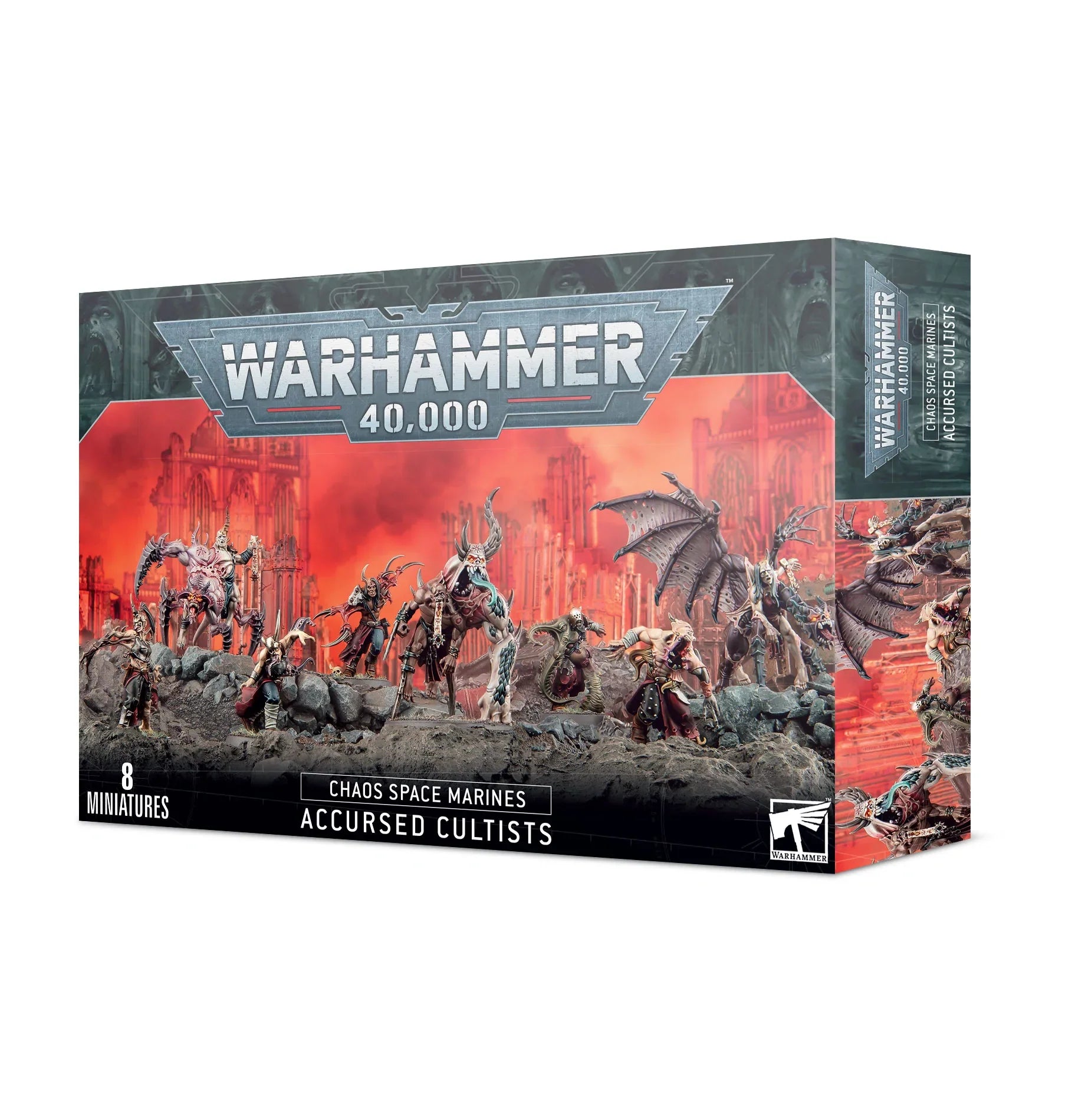 CHAOS SPACE MARINES: ACCURSED CULTISTS warhammer 40,000 40kWarhammer 40,000 - Chaos Space Marines - Accursed Cultists