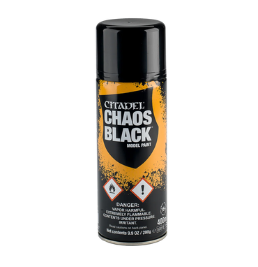 Wahammer - Chaos Black Spray Paint